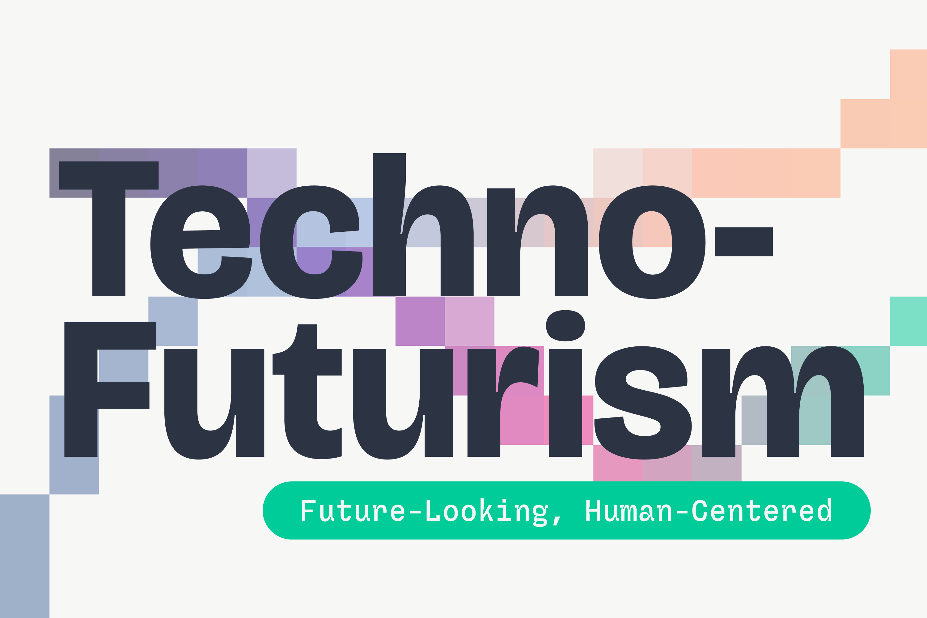 Techno-futurism design aesthetic with gradients